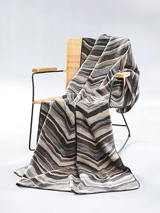 BIEDERLACK | Wohndecke - Plaid 150x200cm SIMPLY ELEGANT Wild Lines | 